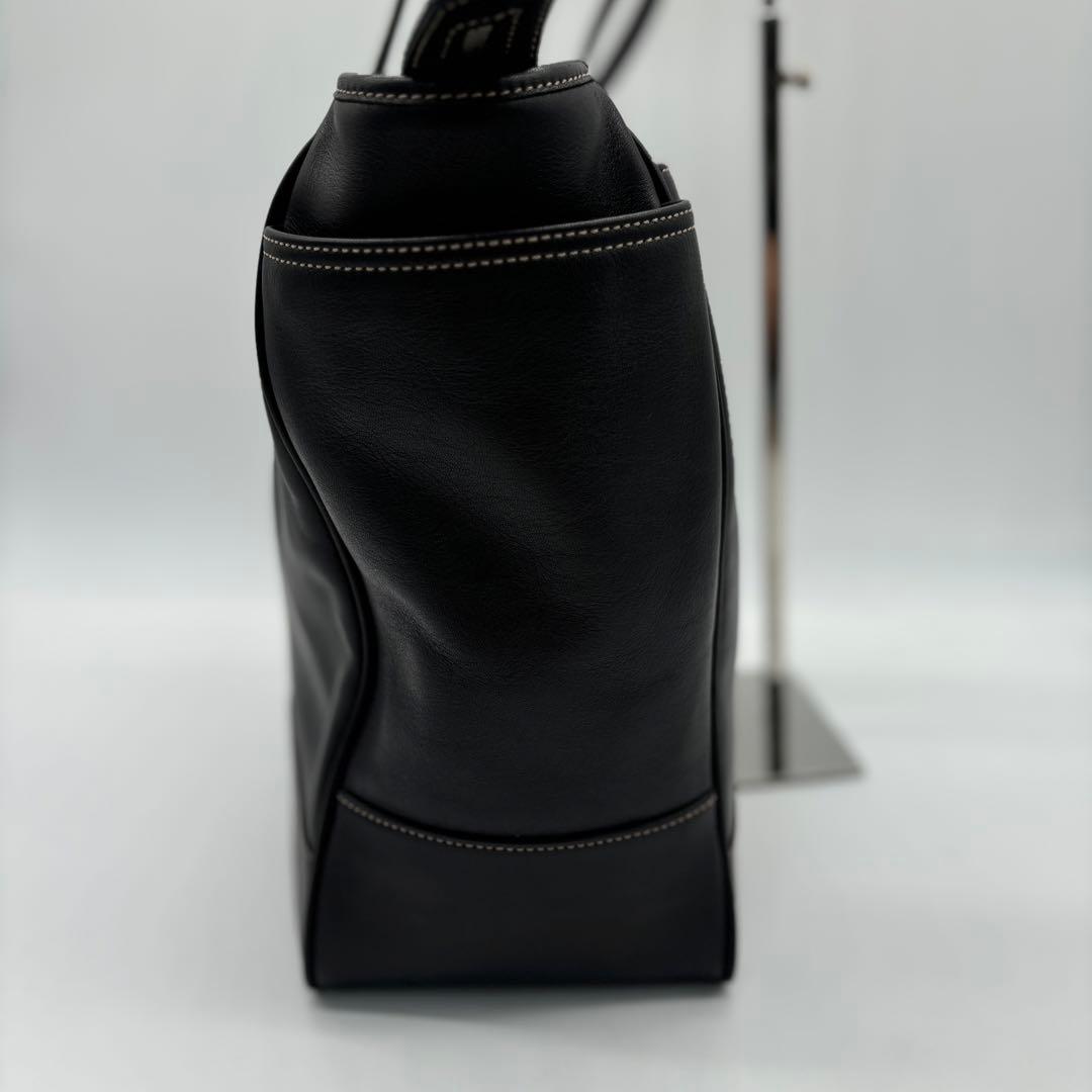 美品✨COACH コーチ レザー マザーズバッグ トートバッグ ブラック