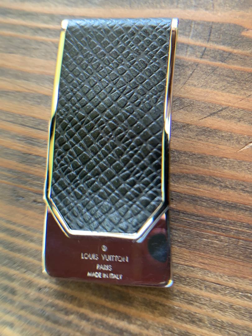 LOUIS VUITTON ブラック マネークリッププブラック