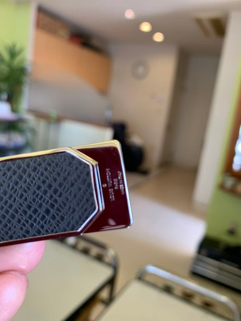 LOUIS VUITTON ブラック マネークリッププブラック