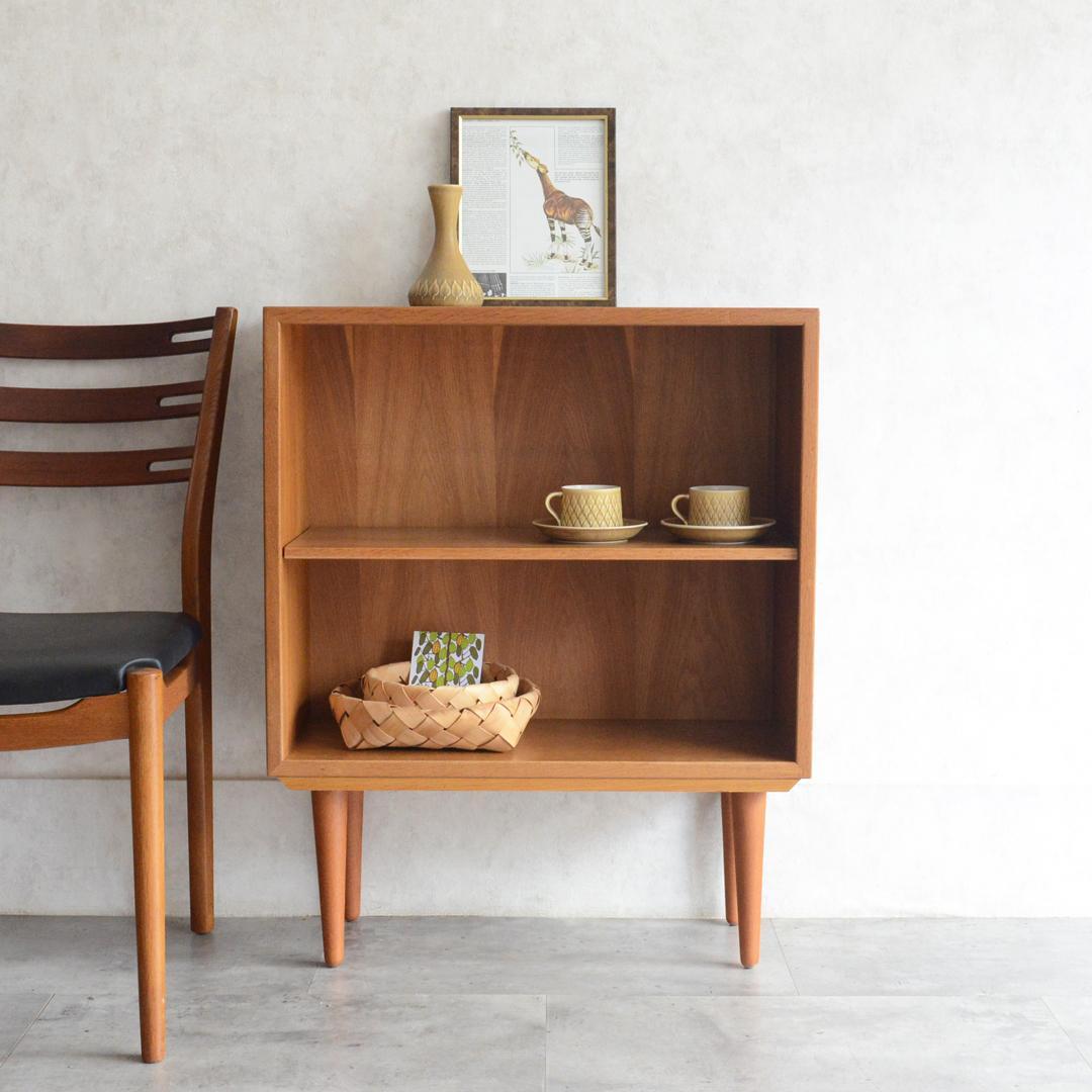 北欧ヴィンテージ ボーエ・モーエンセン オーク 2段シェルフ 北欧家具 飾り棚
