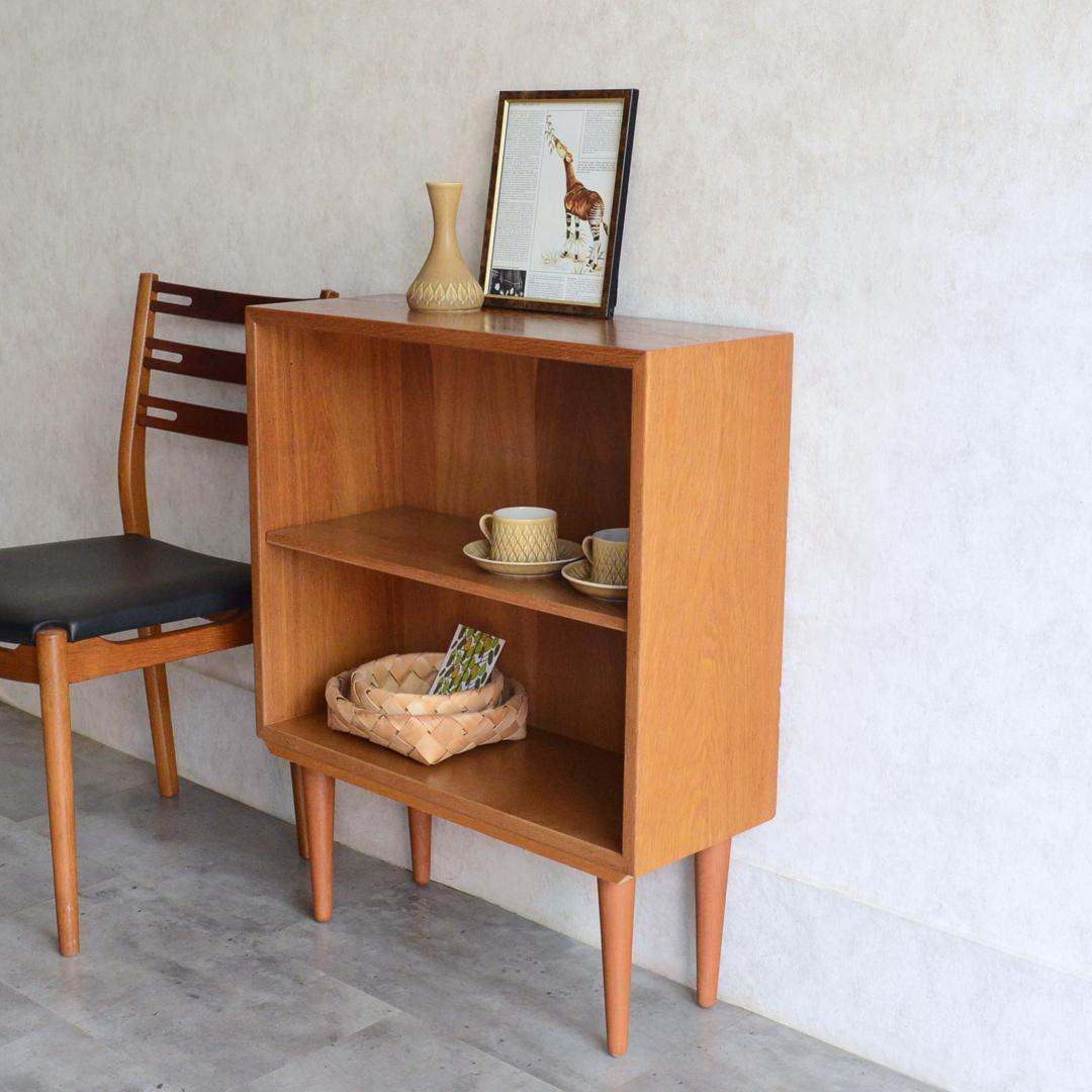 北欧ヴィンテージ ボーエ・モーエンセン オーク 2段シェルフ 北欧家具 飾り棚