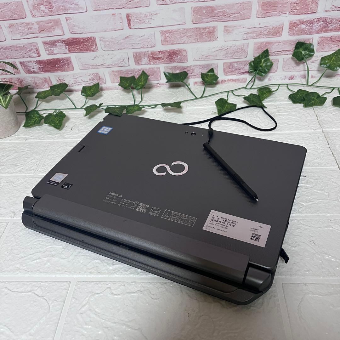 ★タッチパネル美品 SSD128GB★Q616/P カメラ 高解像度 PC167