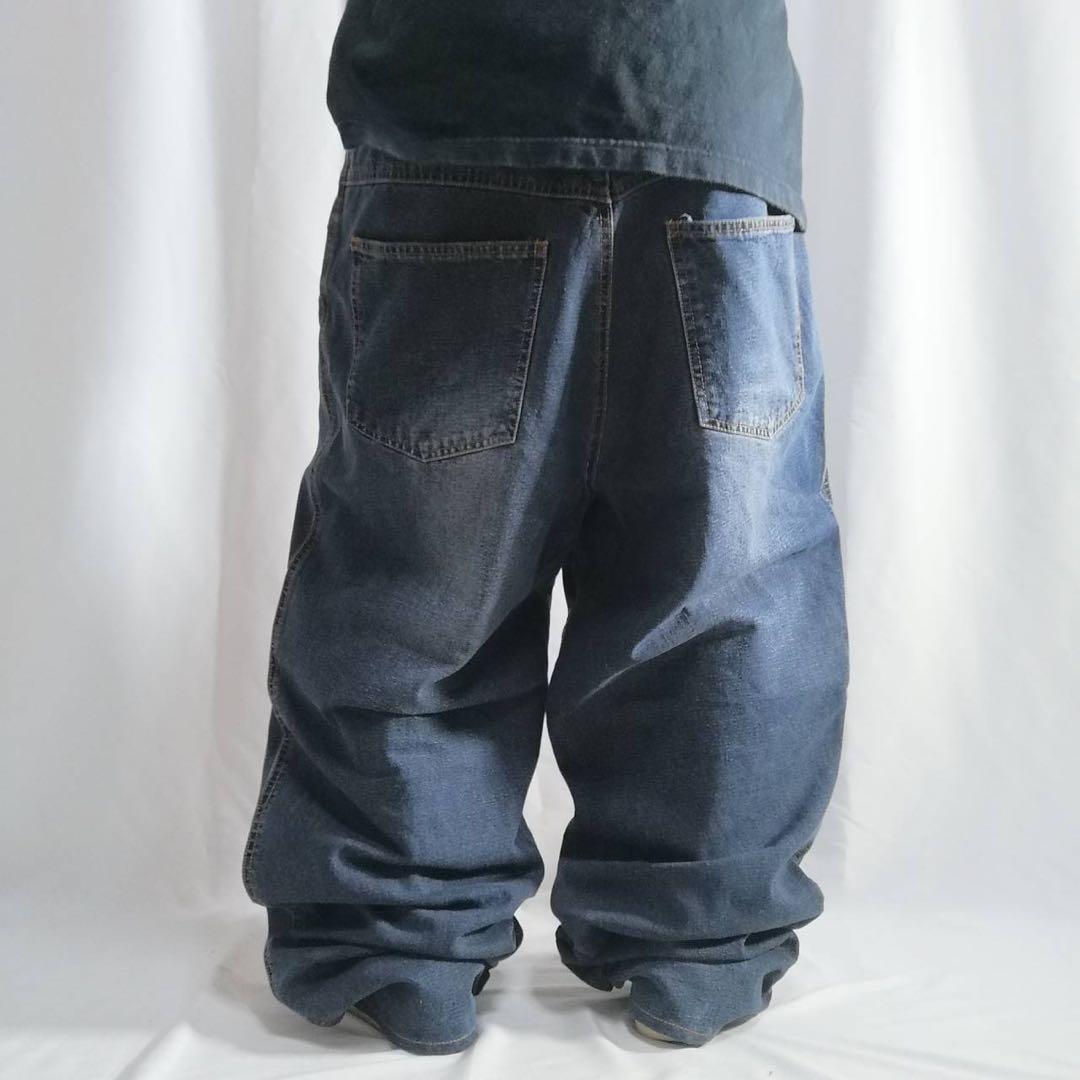 B系! 00s Sean John ショーンジョン 極太 バギー デニム W36