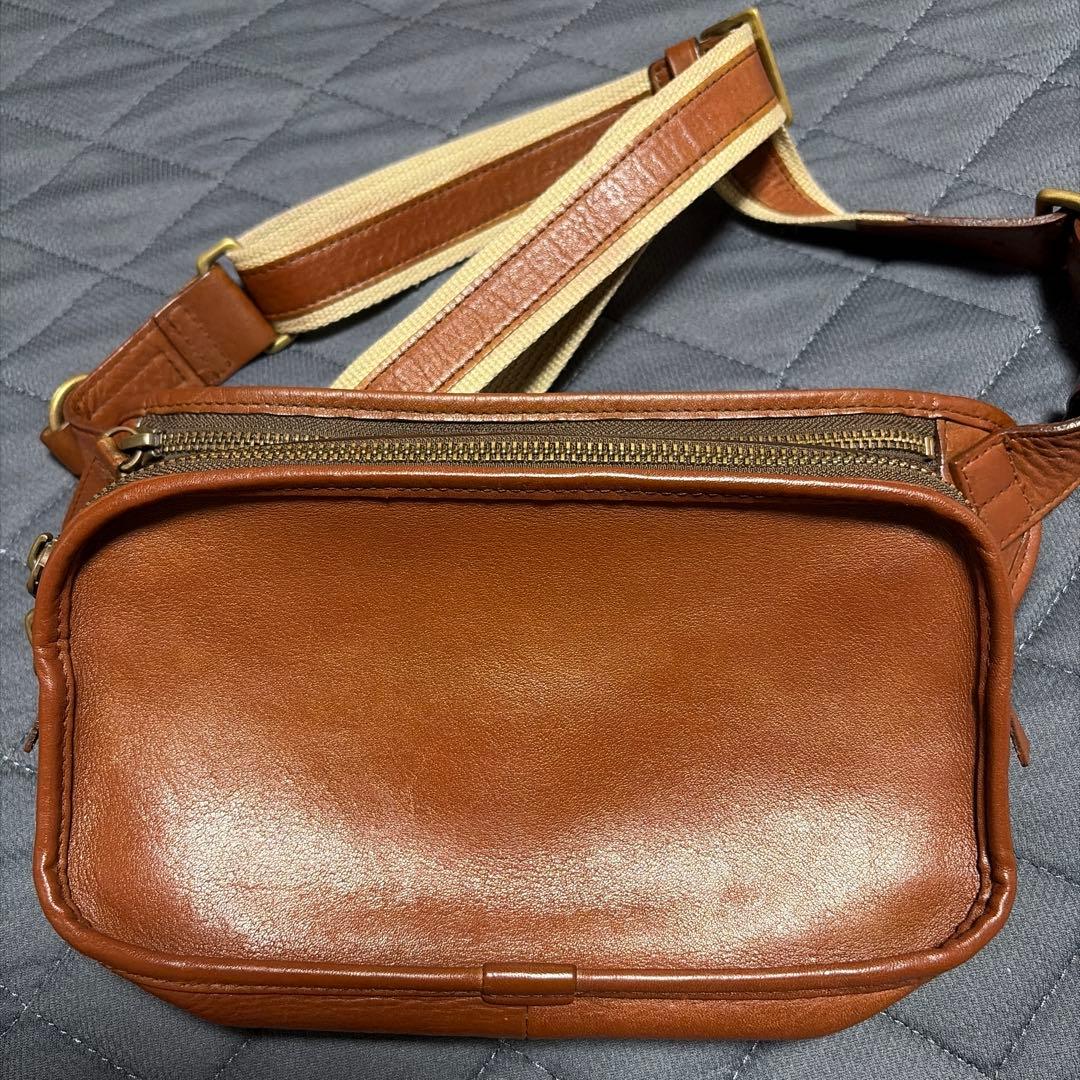 土屋鞄本革ボディショルダー