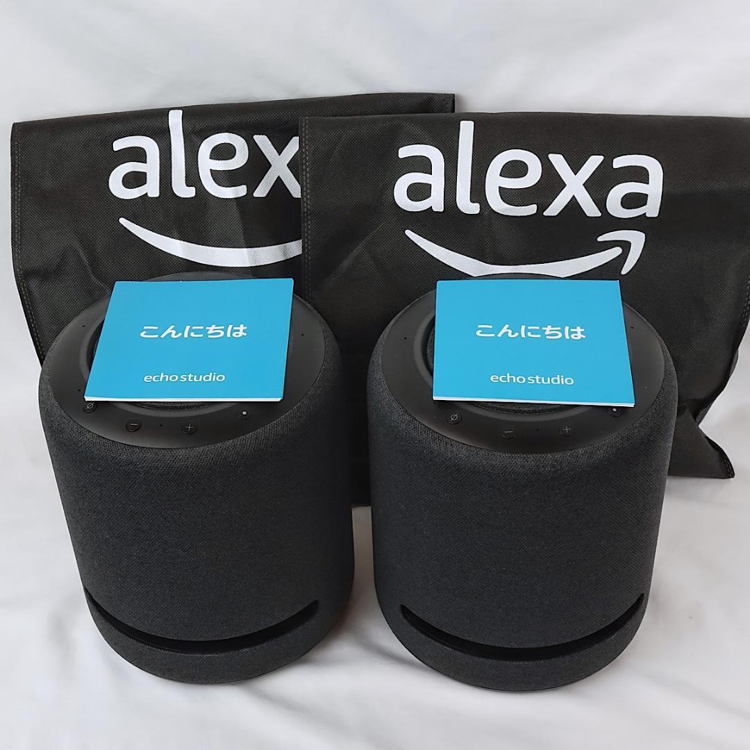 Amazon Echo Studio ２台セット ステレオ ペア