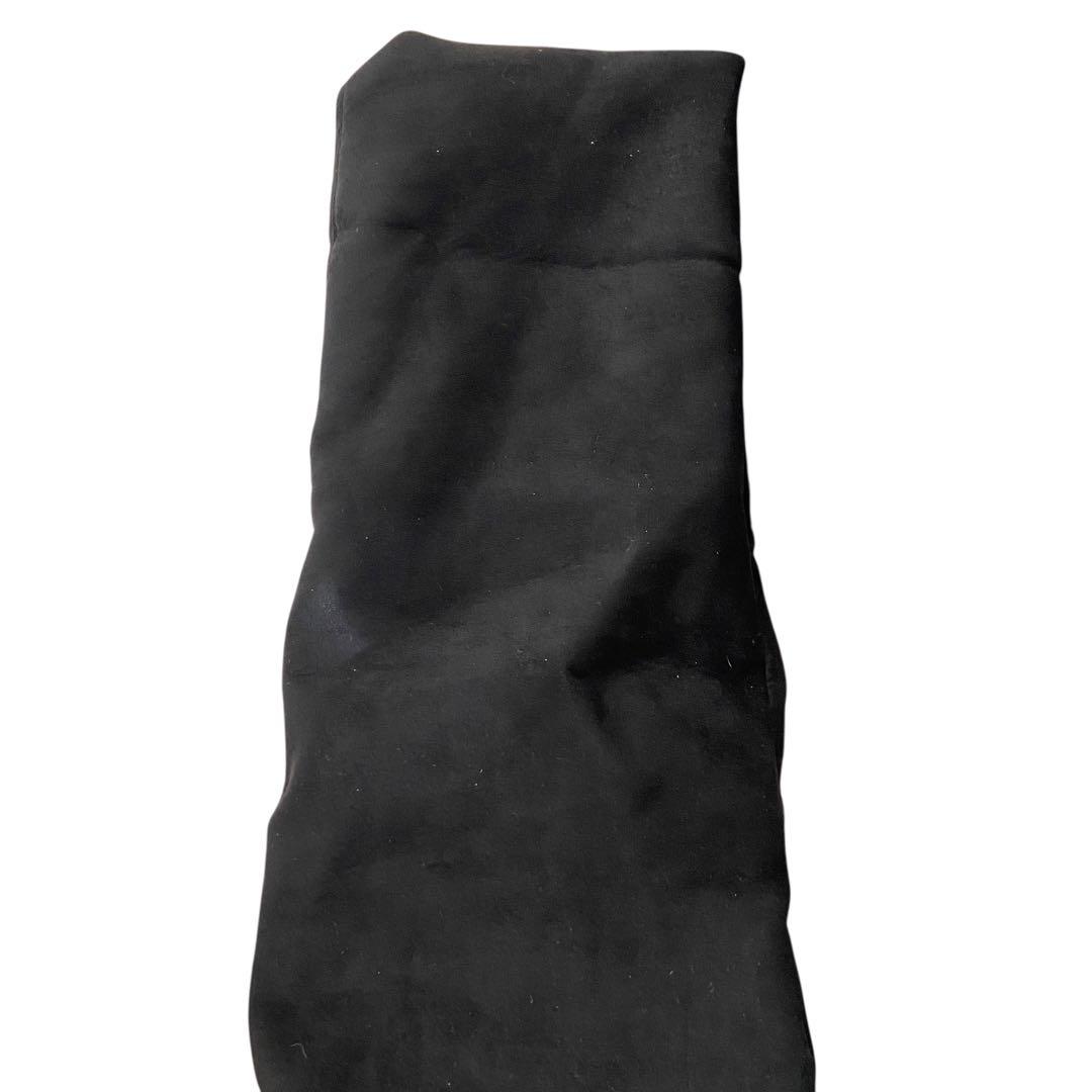 ✨極美品✨エモダ/ルーズフレアカバーフィットブーツ/ロングブーツ/ブラック/M