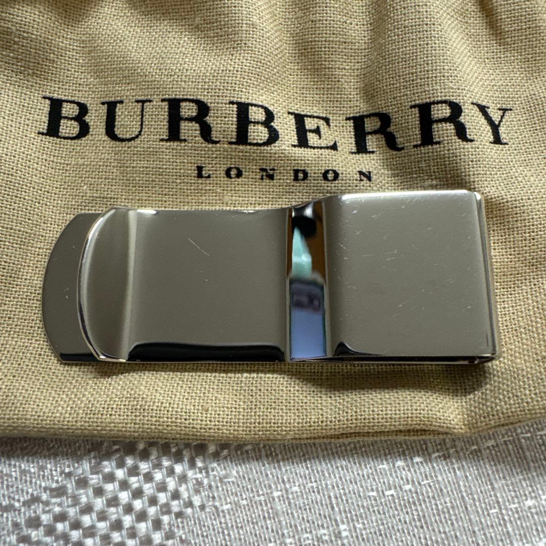 バーバリー BURBERRY×ライン マネークリップ