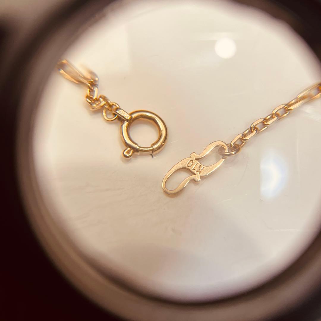 シンパシーオブソウル クラシックチェーンネックレス ナロー 10K ダイヤモンド