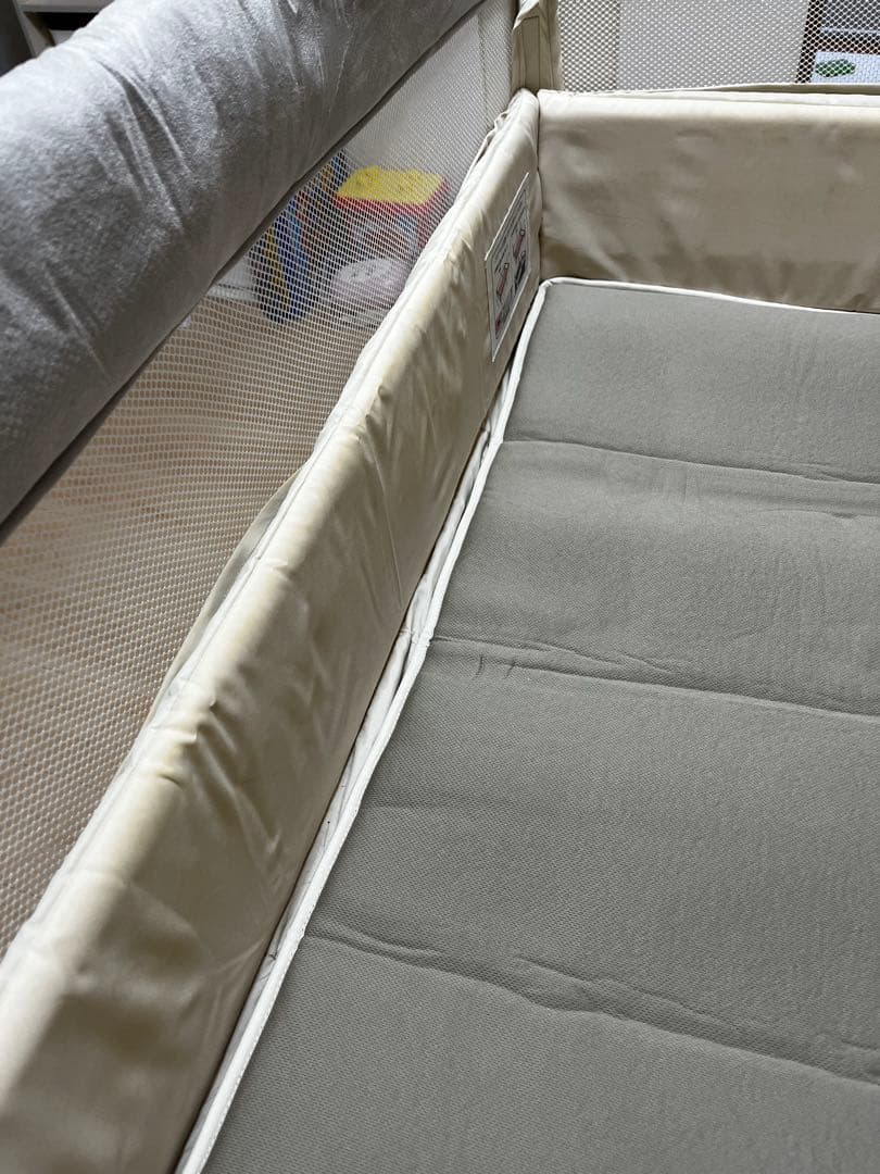 半年使用！アップリカ ココネル エアープラス ホワイトベージュ