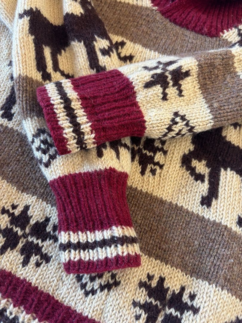 【Ralph Lauren】ノルディック ニット / カウチン / フェアアイル