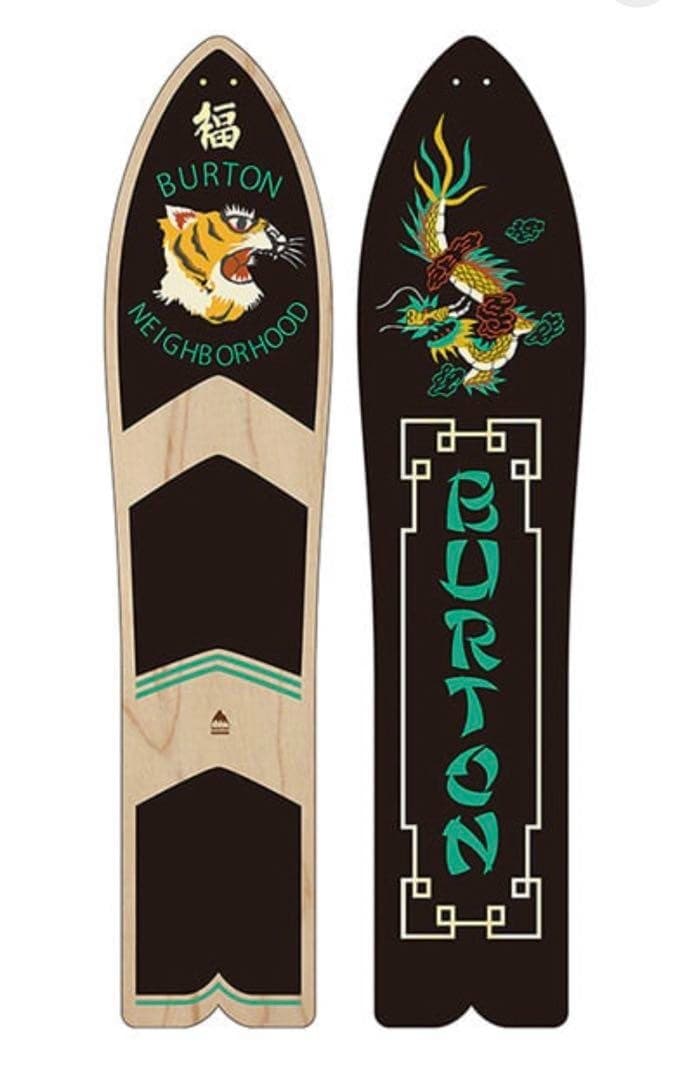 Burton Neighborhood コラボ　雪板 スローバック 美品