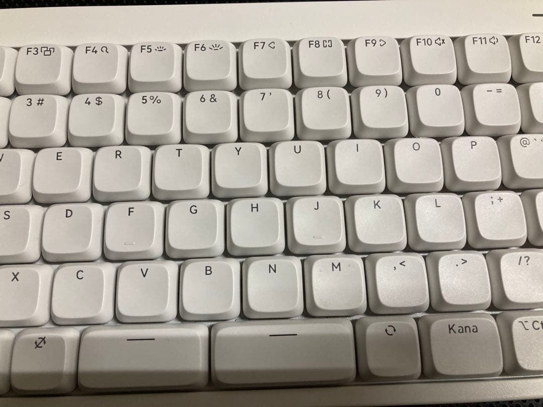 LOFREE flow lite jis配列 ホワイト 白