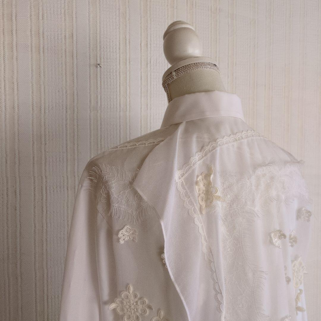 sacai シアーレースシャツ