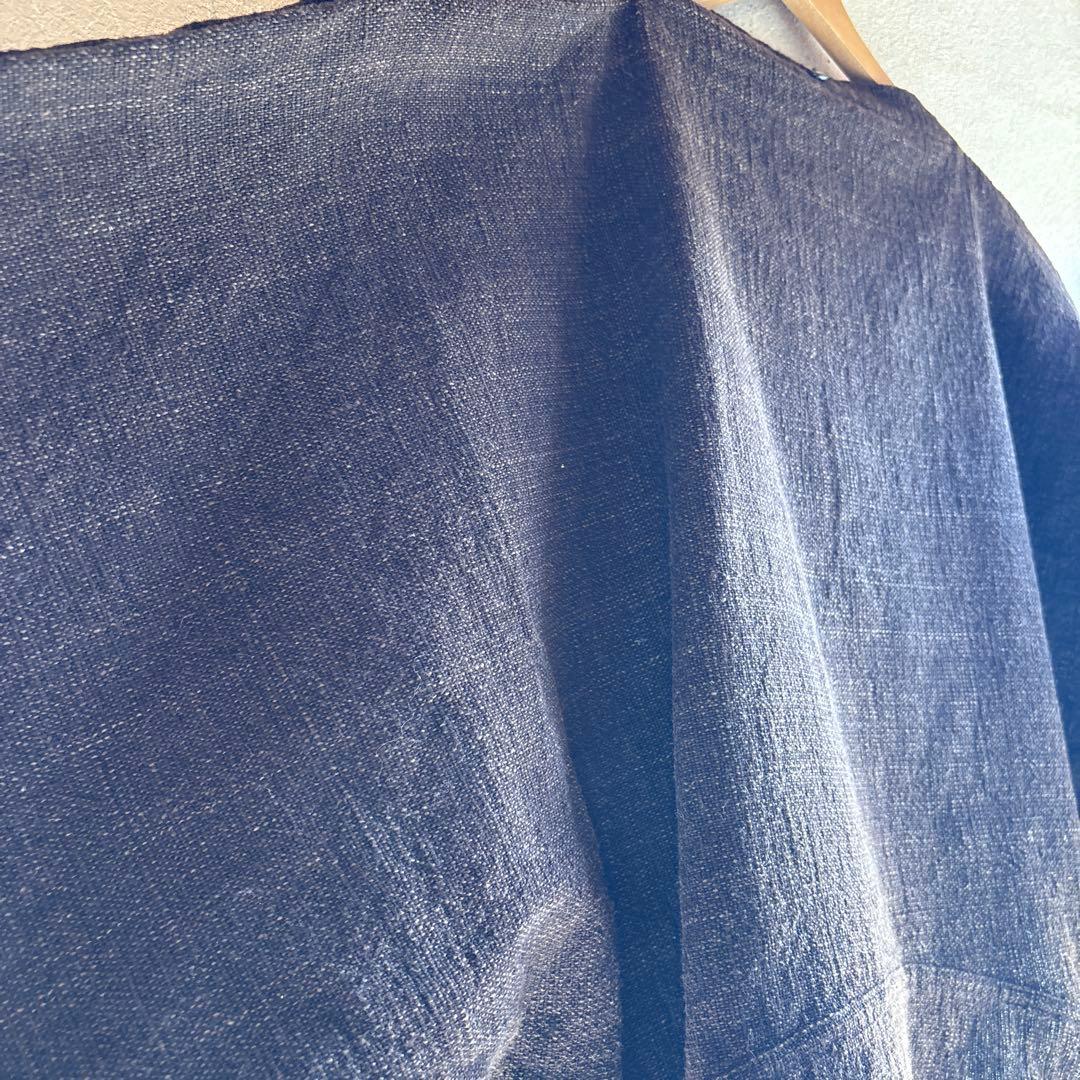 うさとの服  usaato 黒檀染め マルチウェイトップス 新品同様