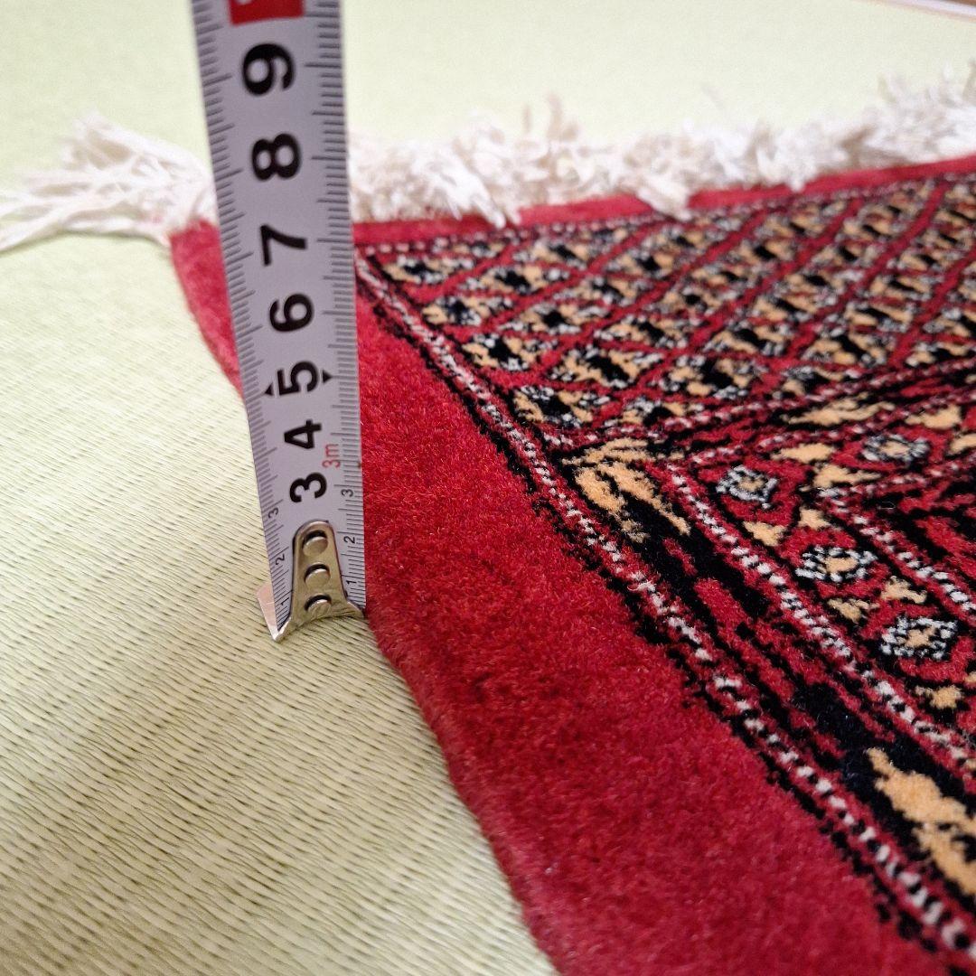 Xmasセール早い者勝ち❗ パキスタン絨毯　約198cm×127cm