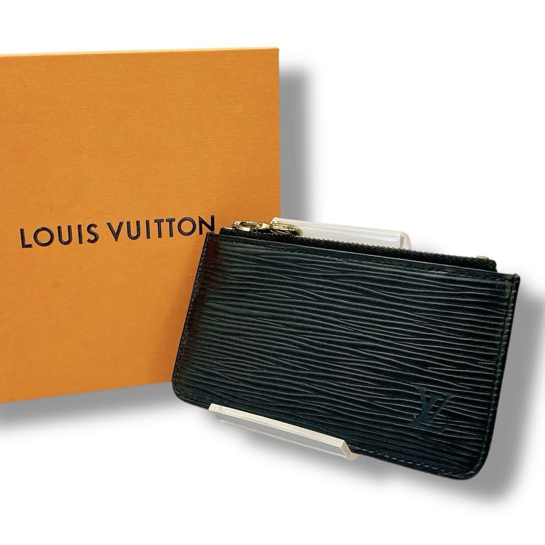 LOUISVUITTON✨ヴィトン　ポシェットクレ　エピ　ブラック　ケース
