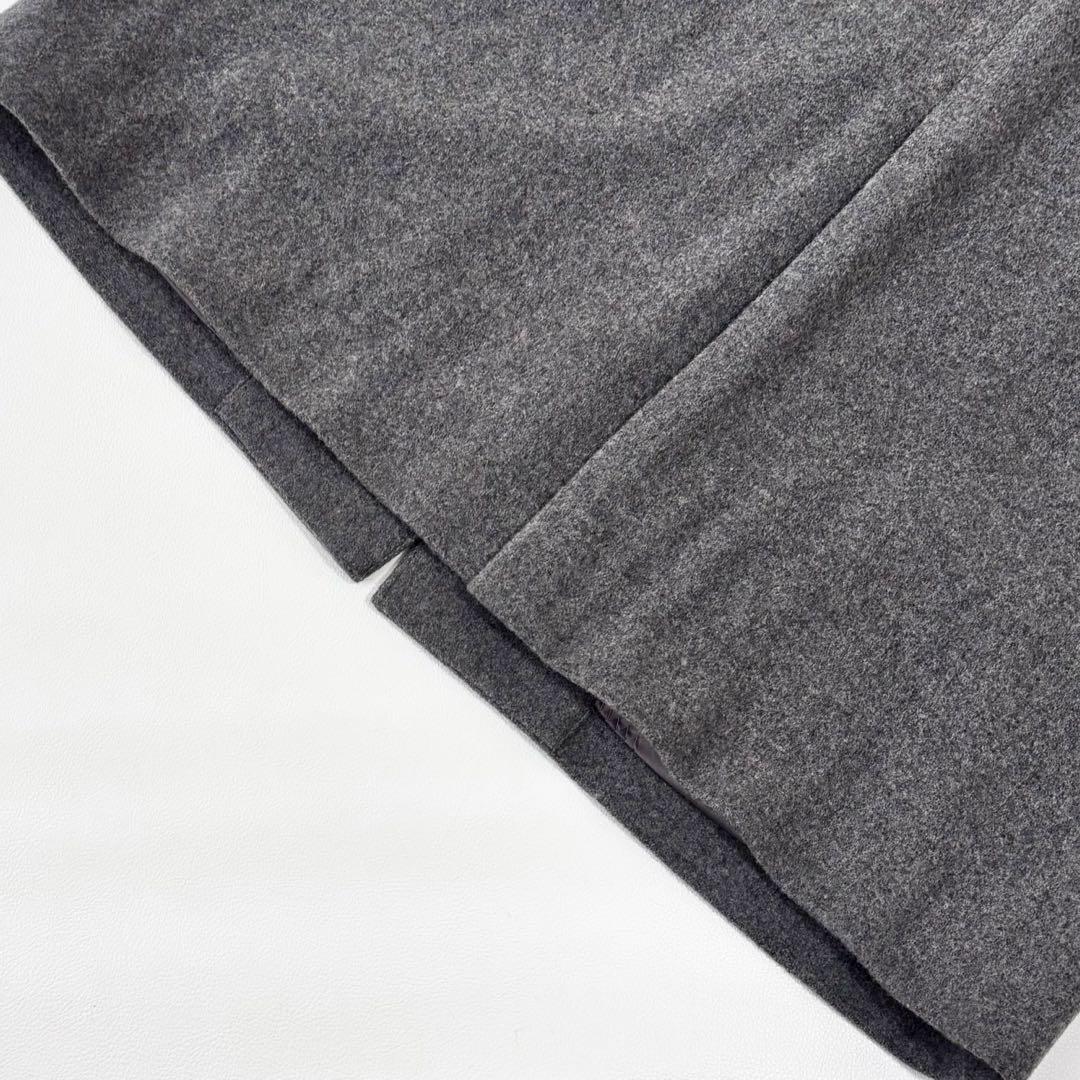 北欧暮らしの道具店 3WAYアレンジ襟のかろやかチェスターコート グレー