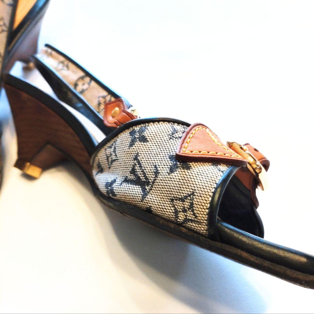 美品箱付きルイヴィトンのサンダル