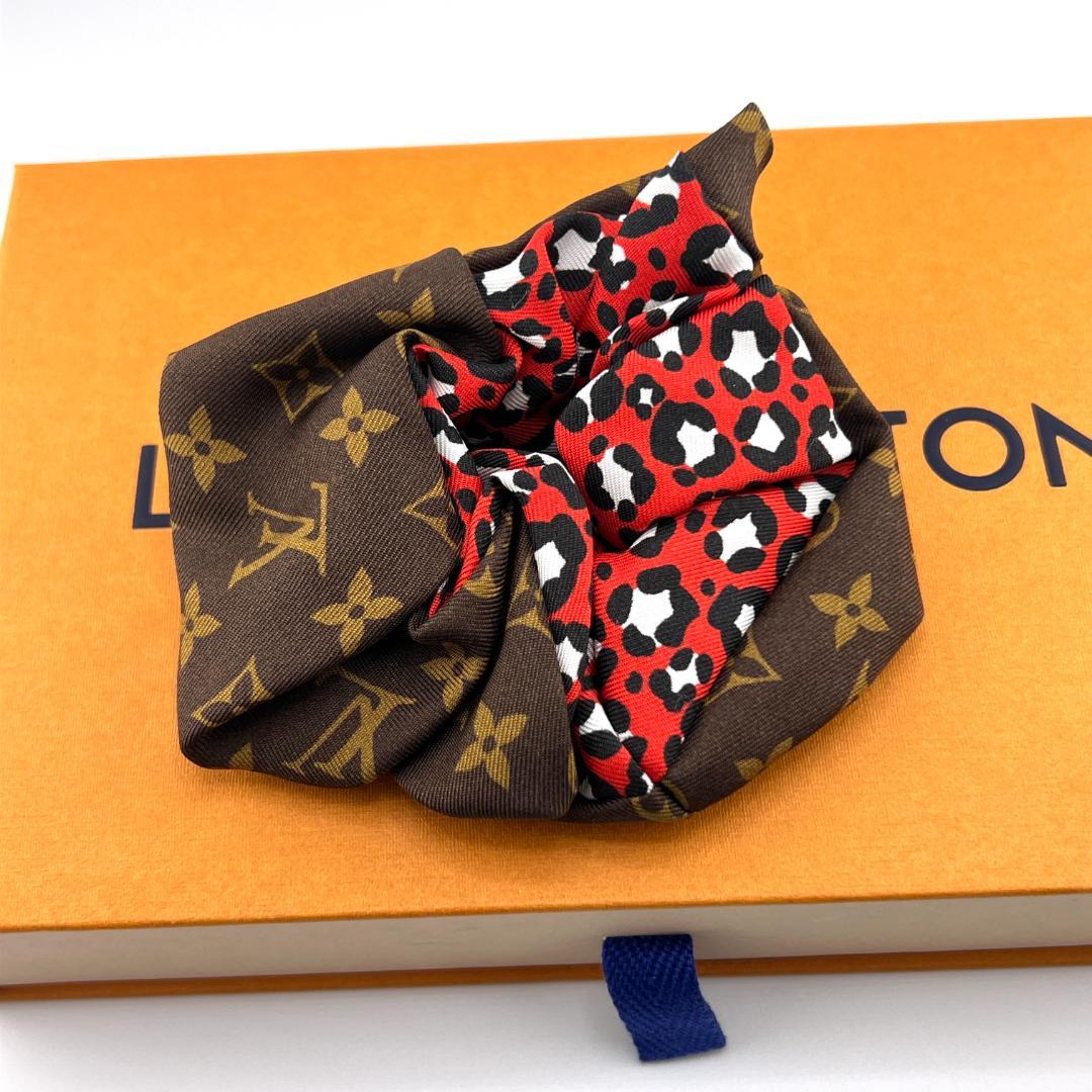 【未使用級】ルイヴィトン シュシュ ビーマインドフル シルク