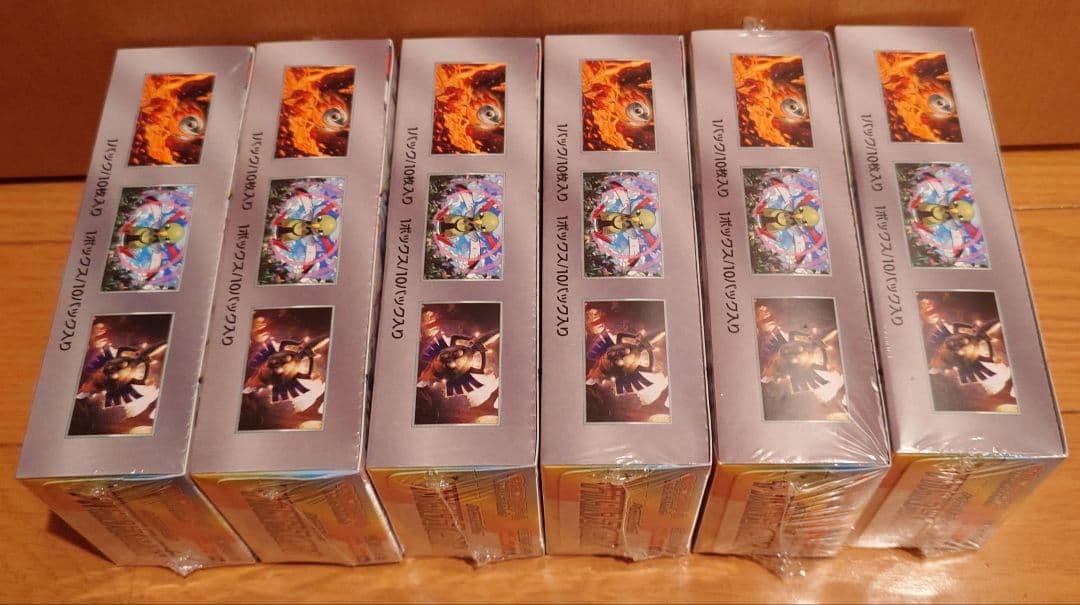 シュリンク有り 6box 未開封 テラスタル フェス ex ポケモンカード