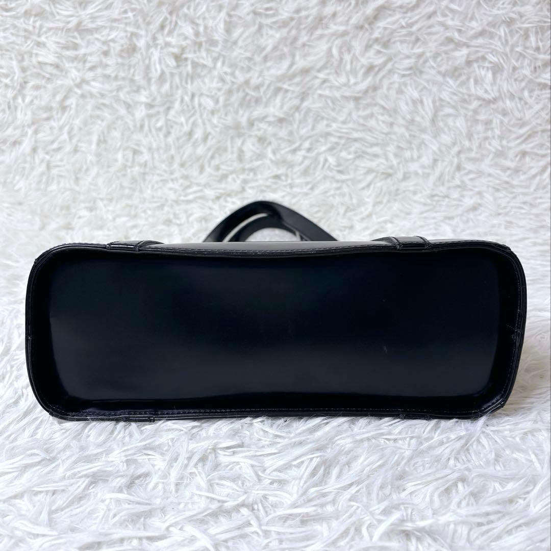 マーガレットハウエル 旧ロゴ レザー ハンドバッグ トート 黒 本革