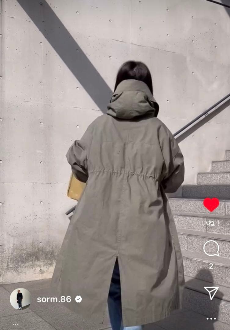 sorm'86 S86フィッシュテールパーカー　シェルのみ