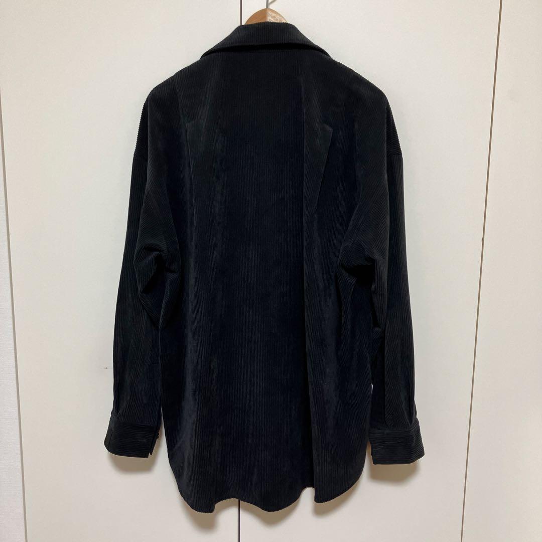 N.HOOLYWOOD エヌハリウッド コーデュロイ シャツ ブラック L位