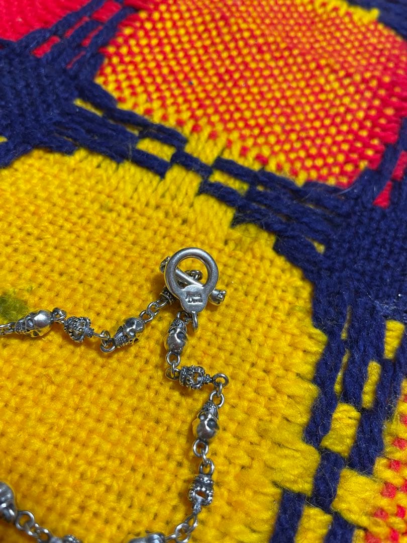 JUSTIN DAVIS SKULL DIVINE ブレスレット