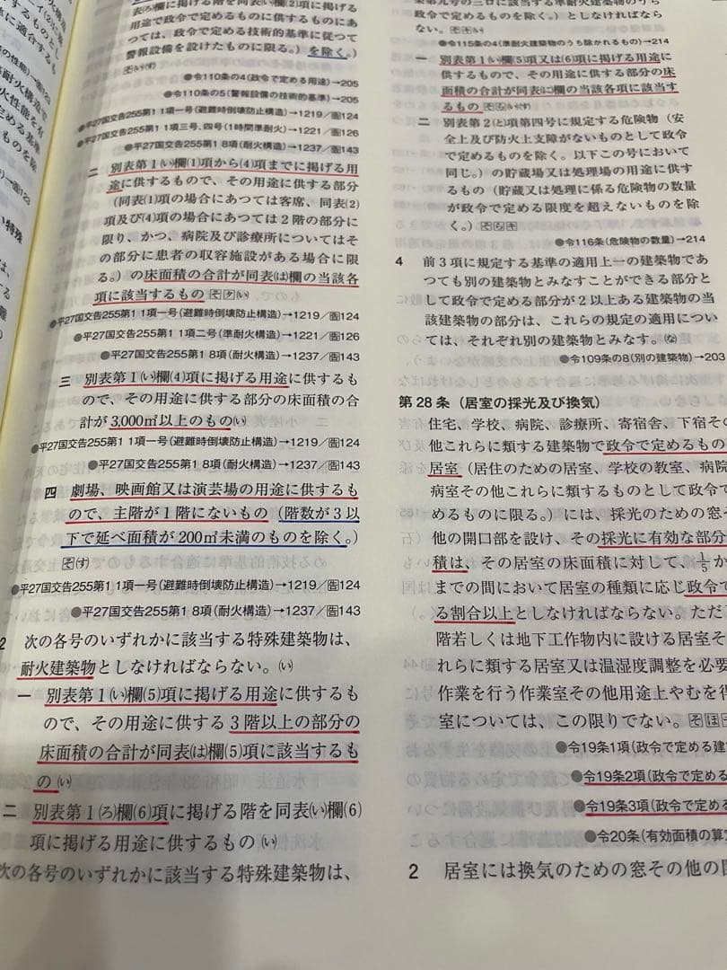 メ*9様 線引き済/二級建築士 建築関係法令集 2026 総合資格 令和8年度