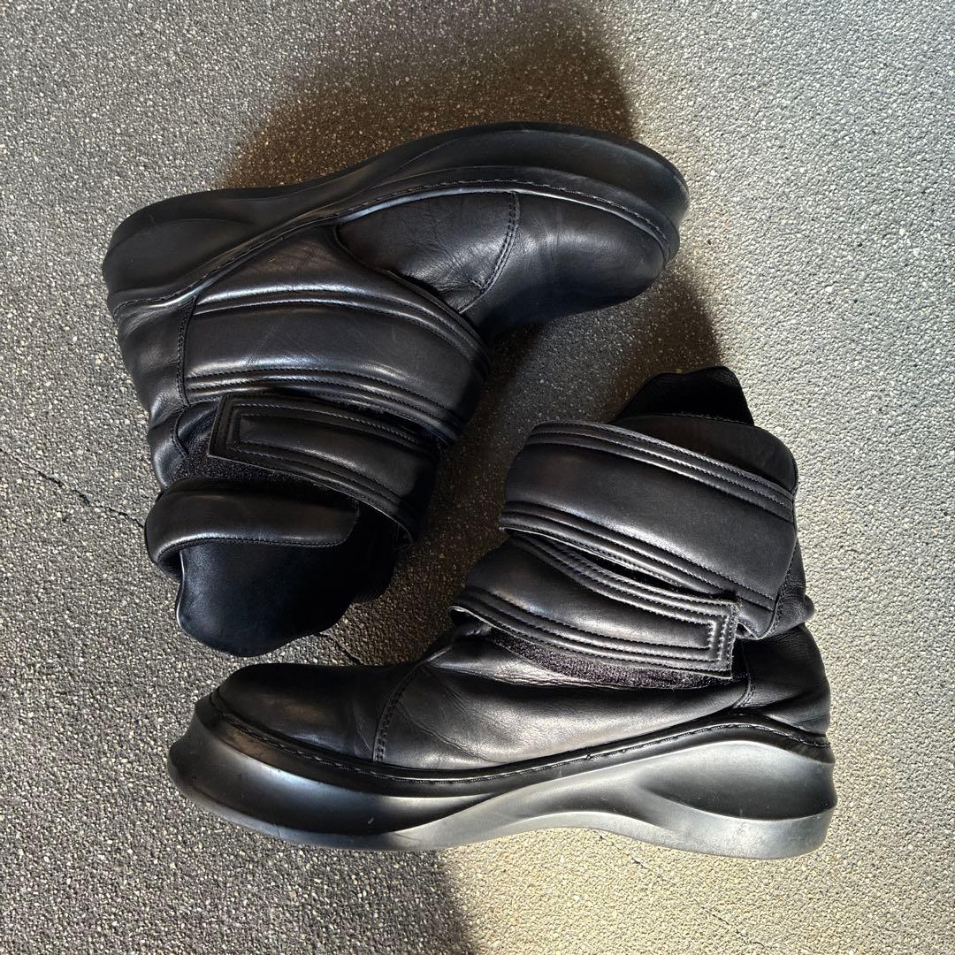 No id. ベルクロレザースニーカー archive swag y2k