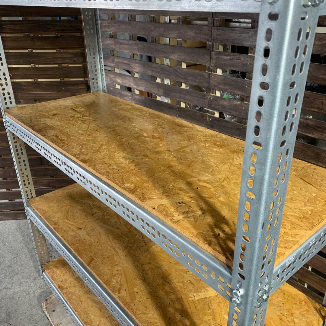 J806 LYON SLOTTED ANGLE SHELF 収納ラック アイアン
