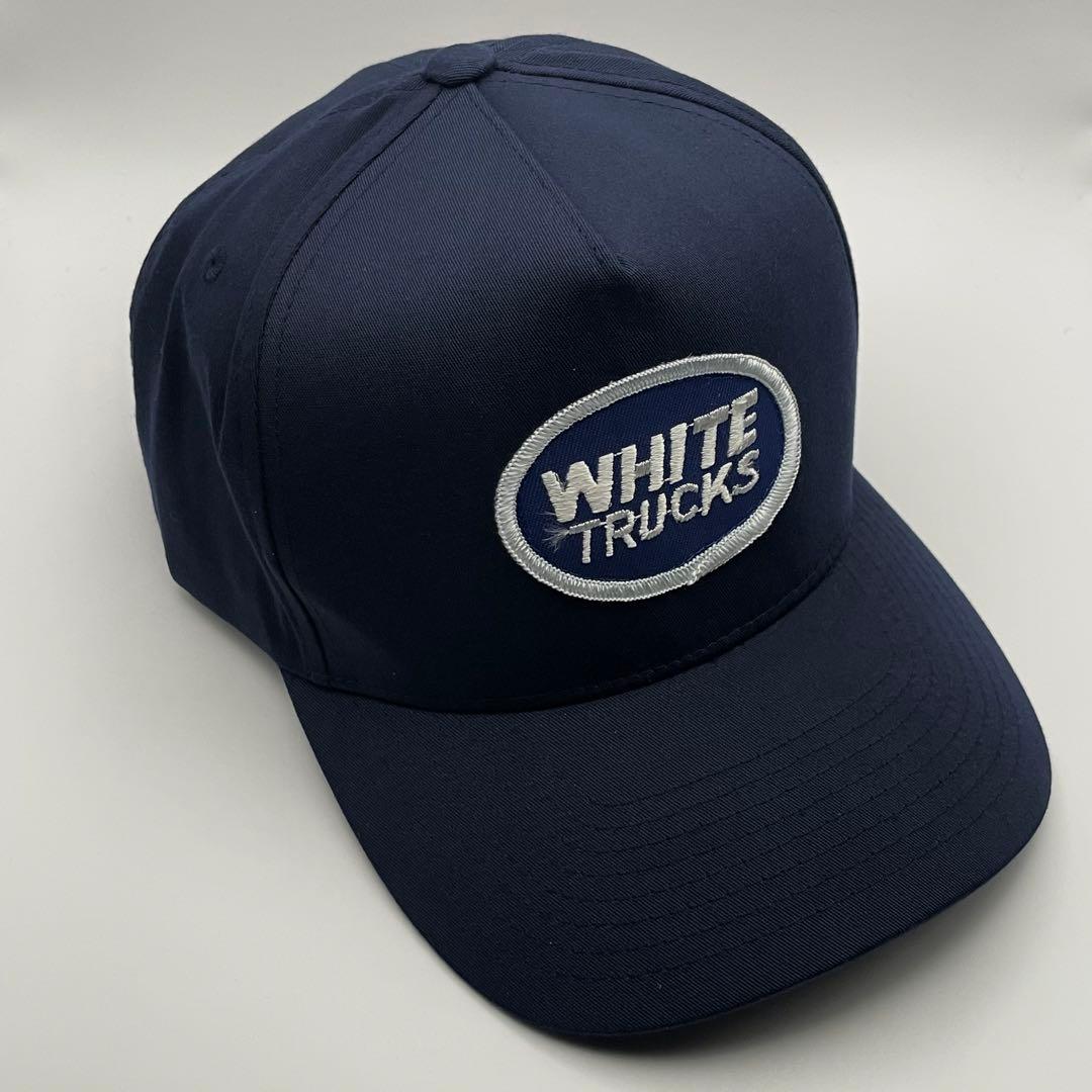【ビンテージ】トラッカーキャップ　70'sWHITE