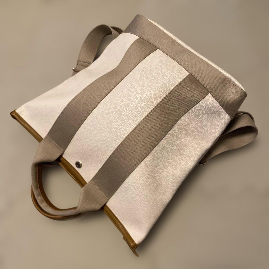 なつ⭐︎【未使用級】TOPKAPI スコッチグレイン ハンドル付　A4