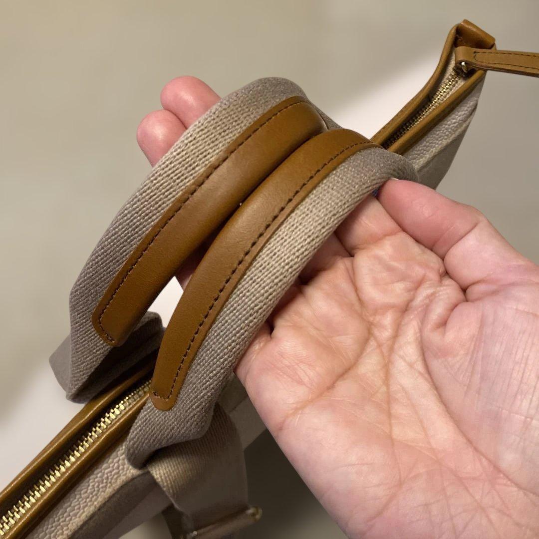 なつ⭐︎【未使用級】TOPKAPI スコッチグレイン ハンドル付　A4