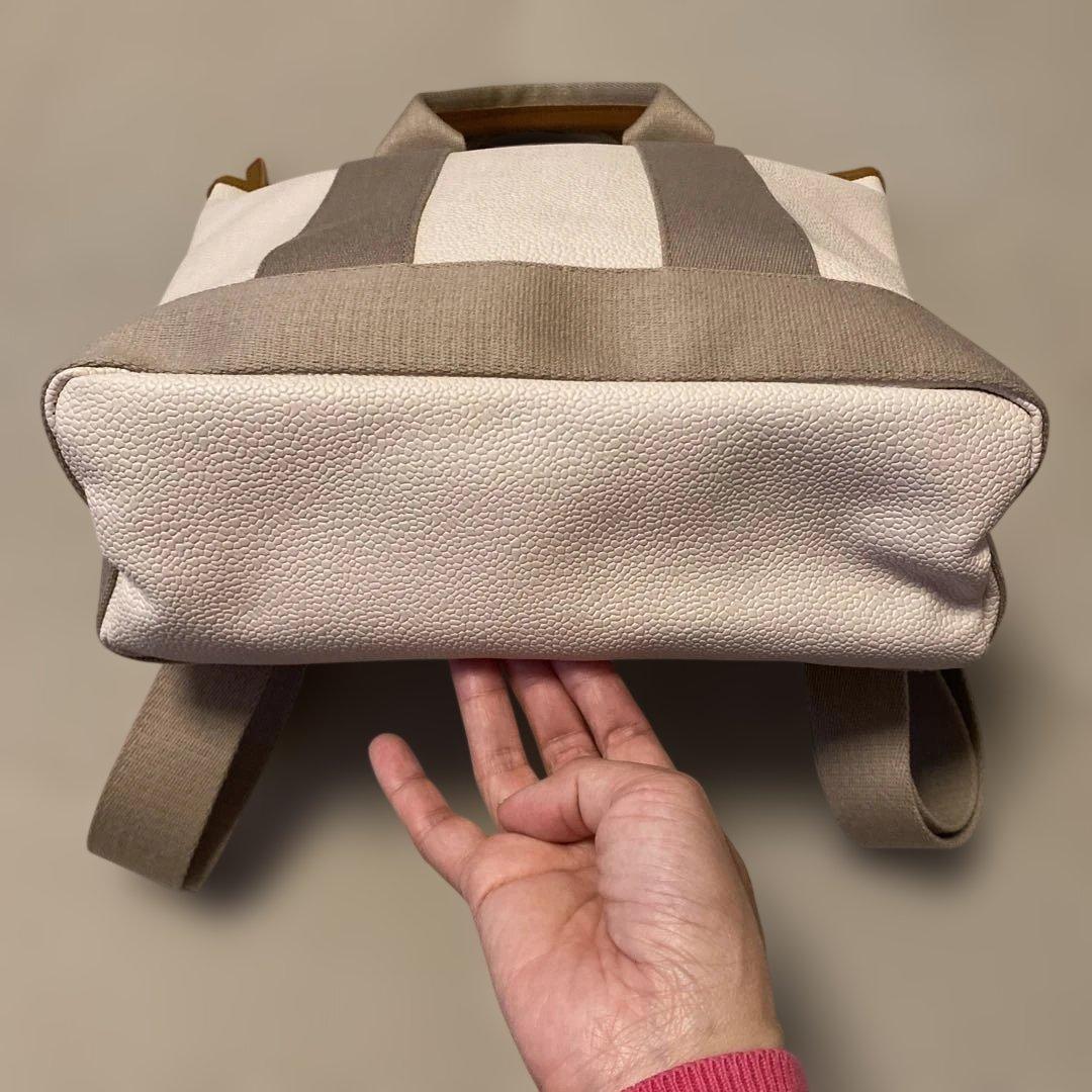 なつ⭐︎【未使用級】TOPKAPI スコッチグレイン ハンドル付　A4