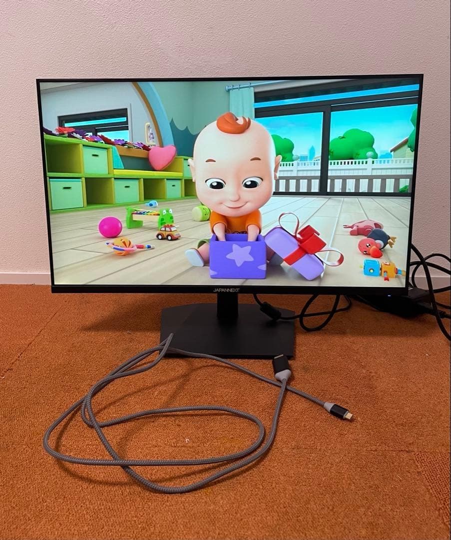 JAPANNEXT IPS フルHDモニター 給電可能 ディスプレイ