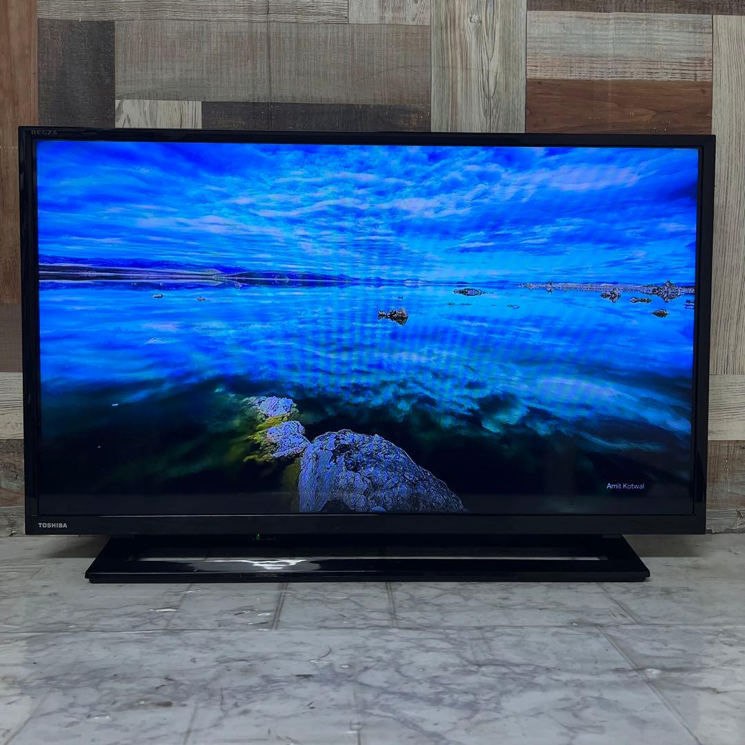 即日受渡❣️全国送料込4年前購入東芝32型テレビWチューナー外付けHDD録画対応
