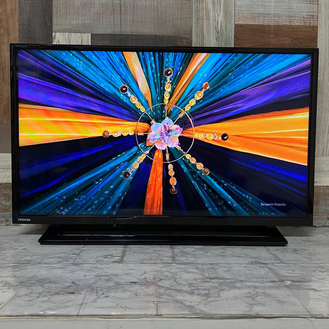 即日受渡❣️全国送料込4年前購入東芝32型テレビWチューナー外付けHDD録画対応