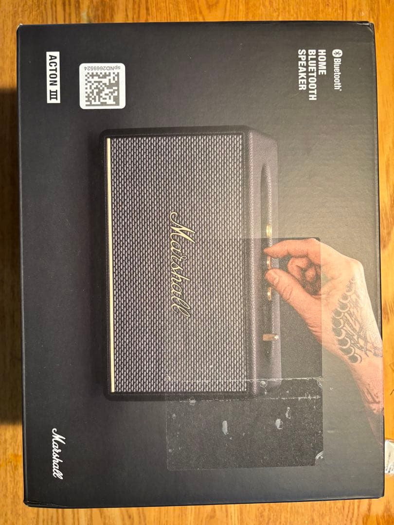 Marshall Acton III ブラック【国内正規品】　新古品