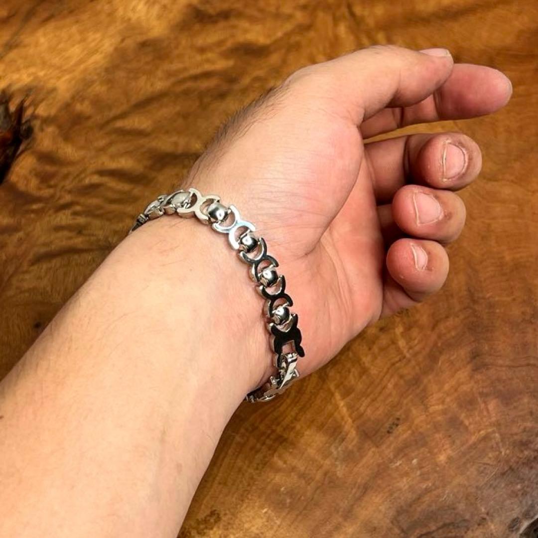 メキシコ ヴィンテージ シルバー ジオメトリー ブレスレット MEXICO925