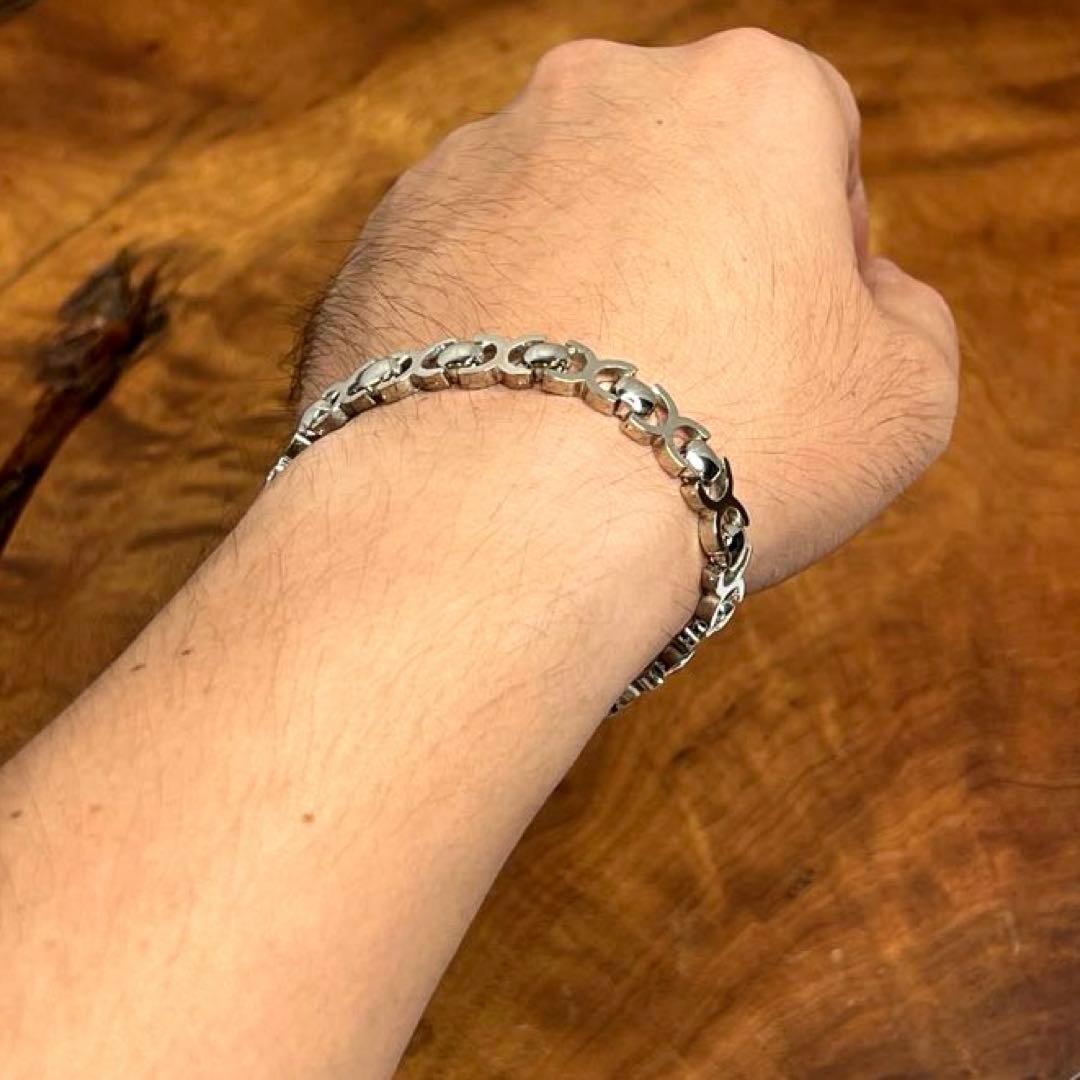 メキシコ ヴィンテージ シルバー ジオメトリー ブレスレット MEXICO925