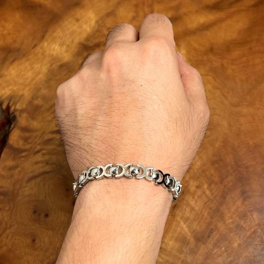 メキシコ ヴィンテージ シルバー ジオメトリー ブレスレット MEXICO925