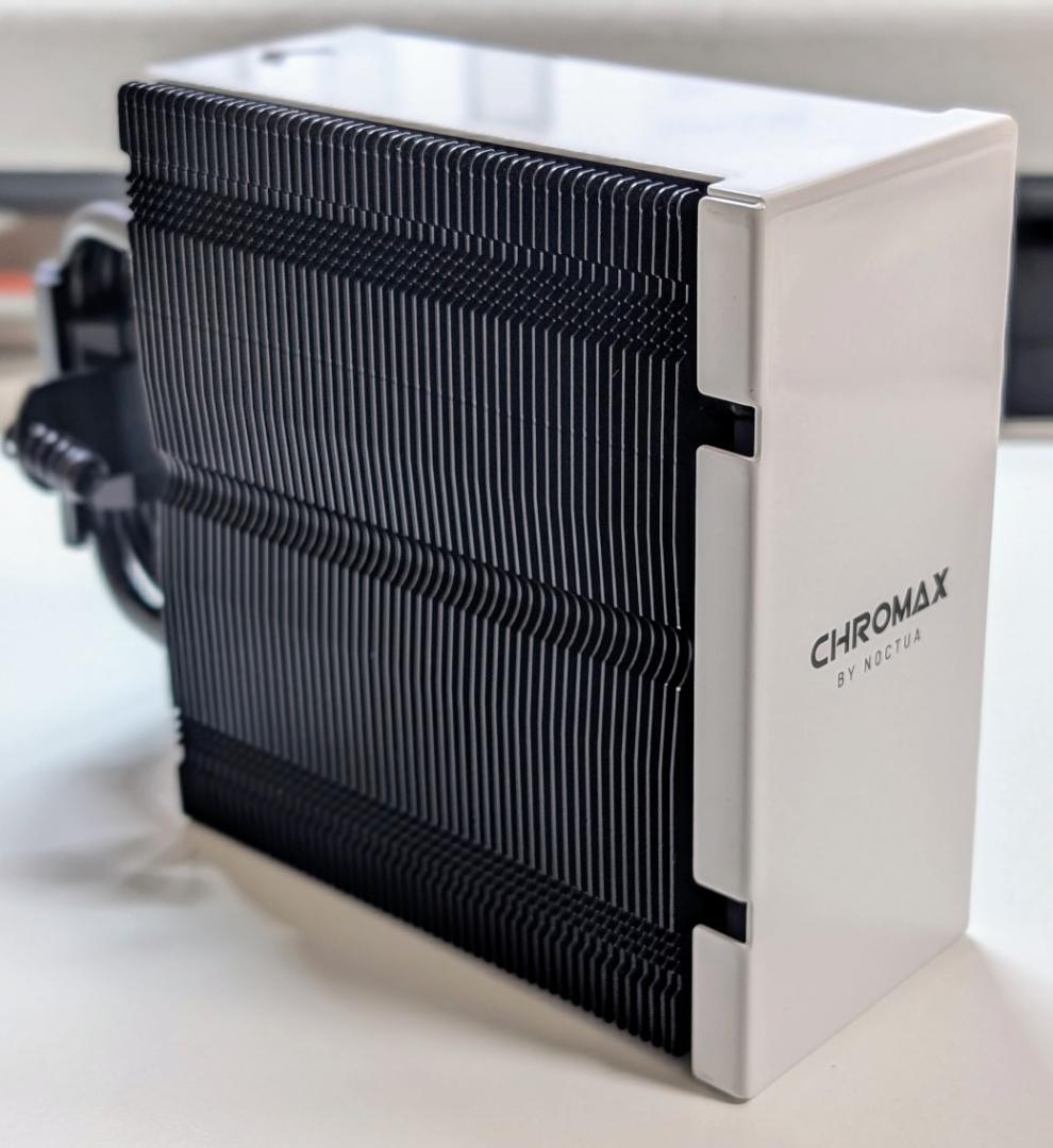 【ファンなし、カバー付】NOCTUA NH-U12A chromax.black