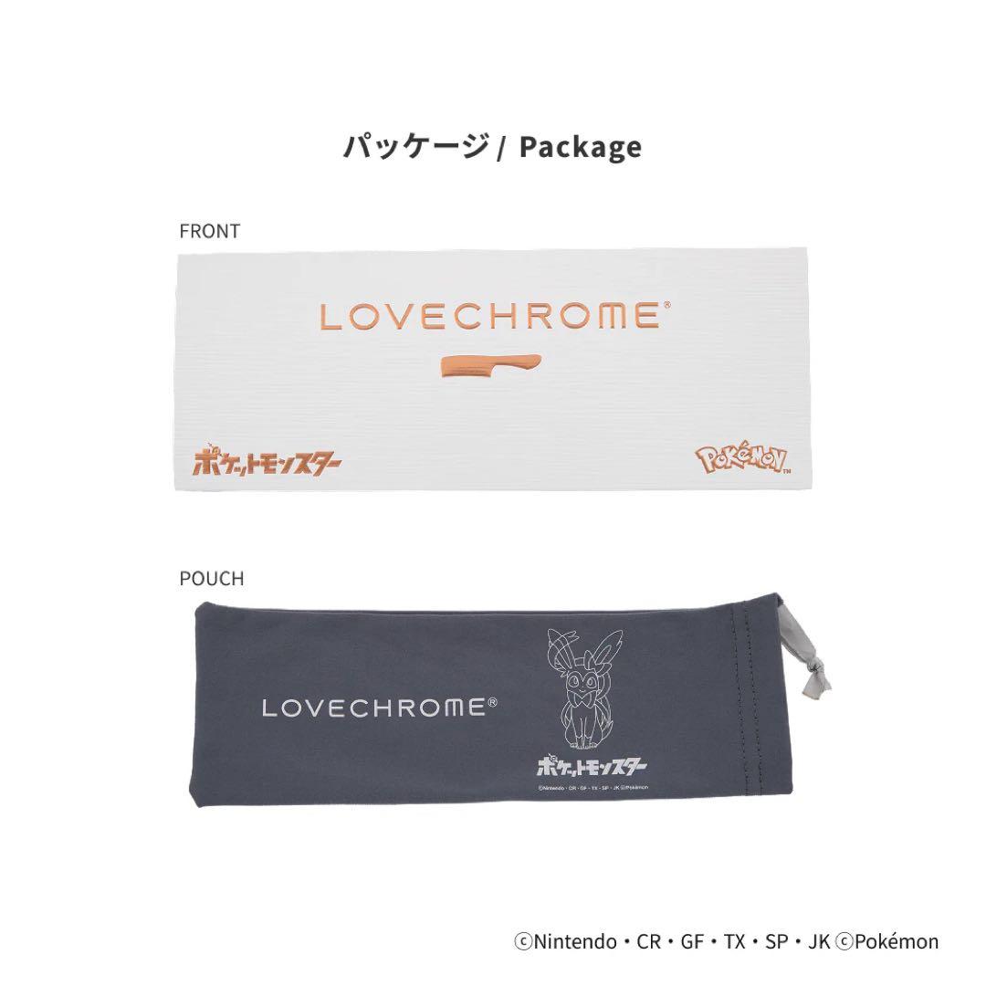 LOVECHROME ポケモン コーム ローズゴールド　ニンフィア