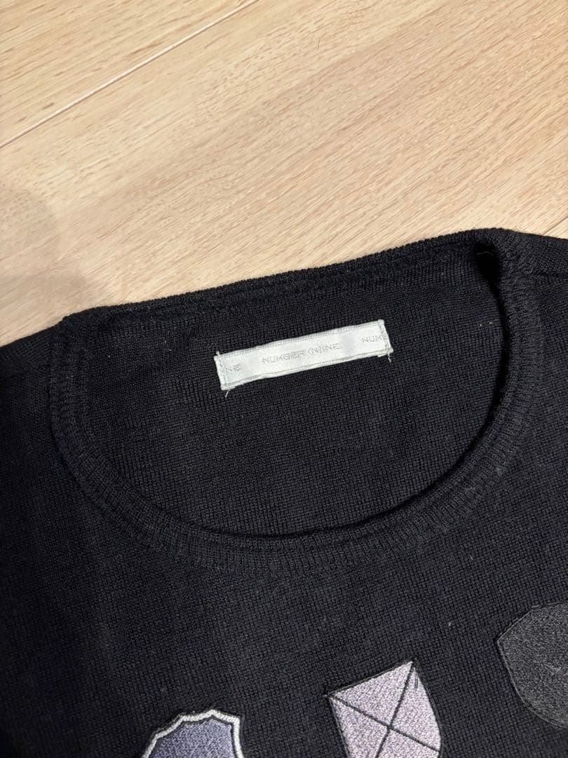 ち*ば様 NUMBER (N)INE STANDARD期 エンブレムニット
