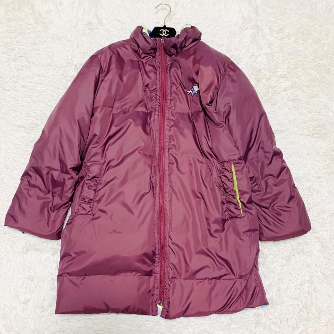 【美品】アルベロベロ　ダウンコート　マフラー付き