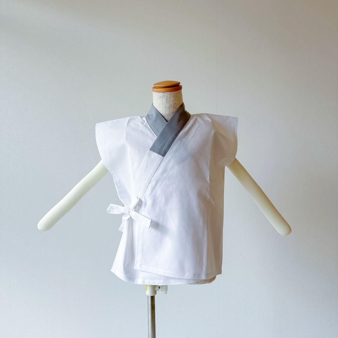 ［かすみ草］5歳 七五三 ꕤ 羽織袴5点セット