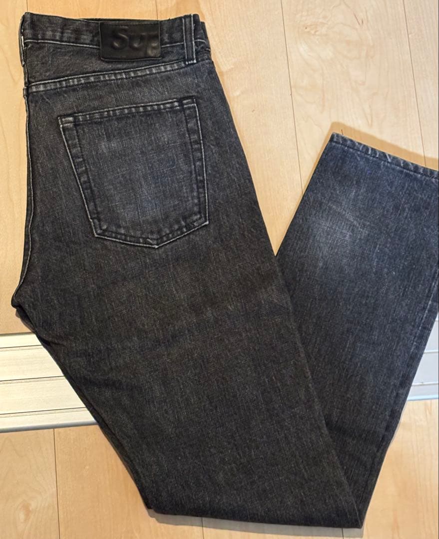 Supreme ダークグレー デニム 32