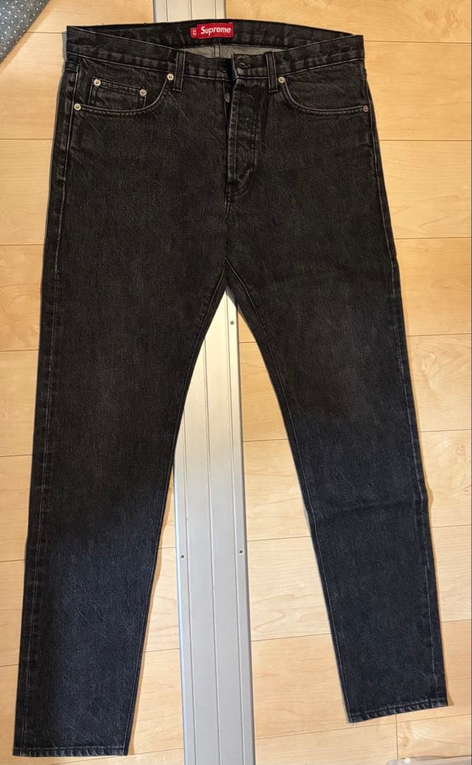 Supreme ダークグレー デニム 32