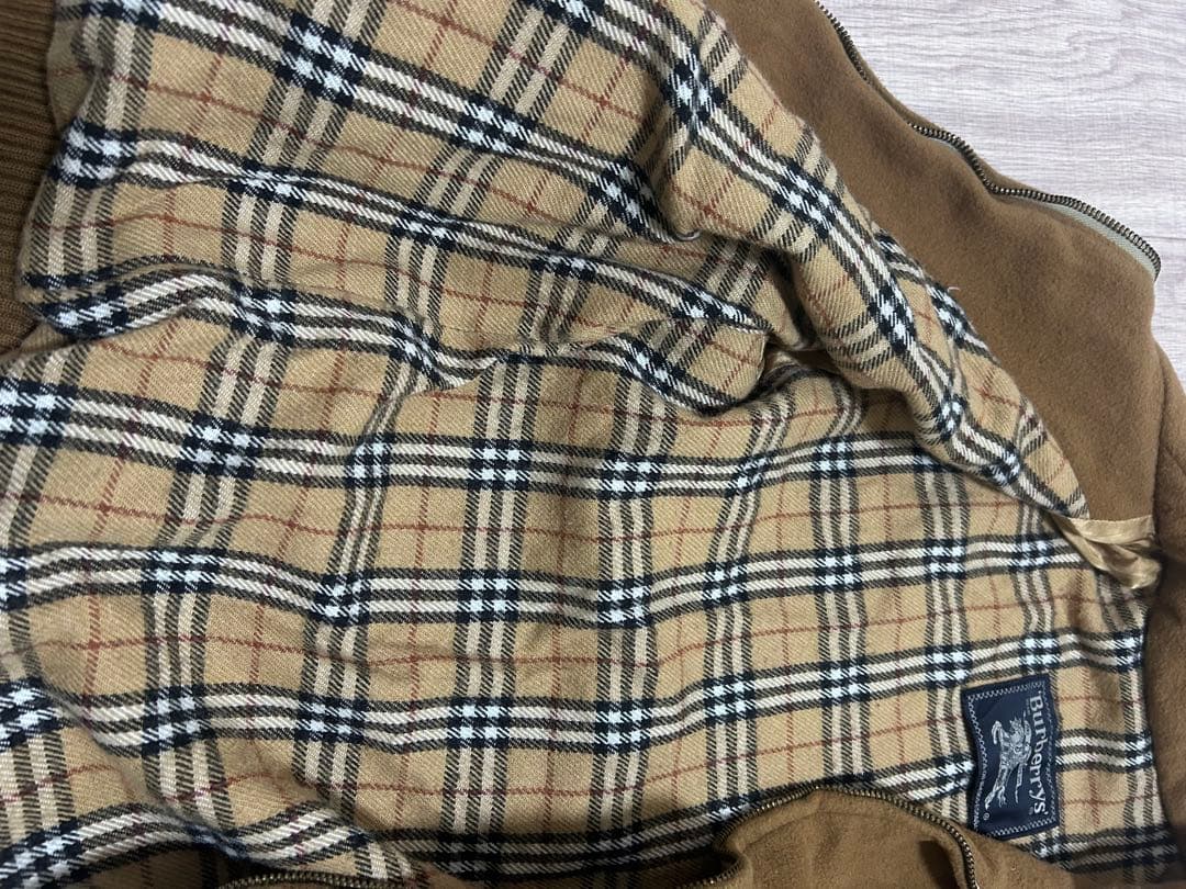 Burberrys ウール ハリントンジャケット ノバチェック ベージュ　G9